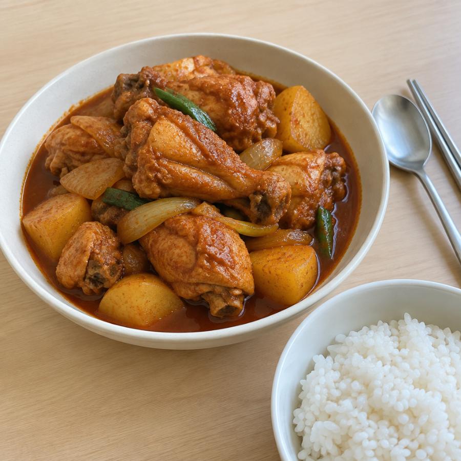 얼큰한 닭볶음탕