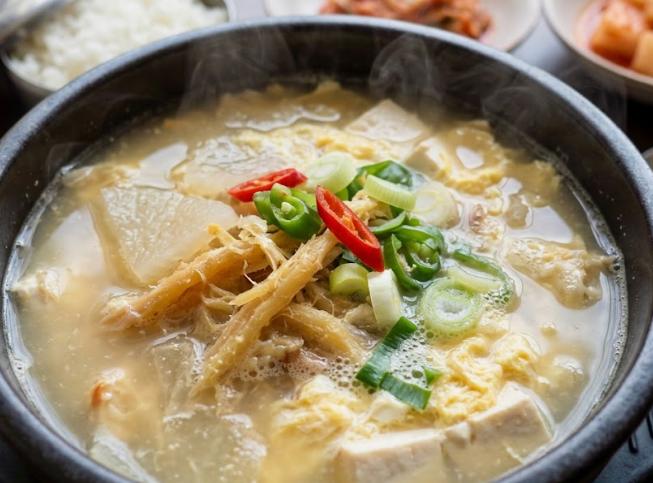 숙취해소 시원한 북어국